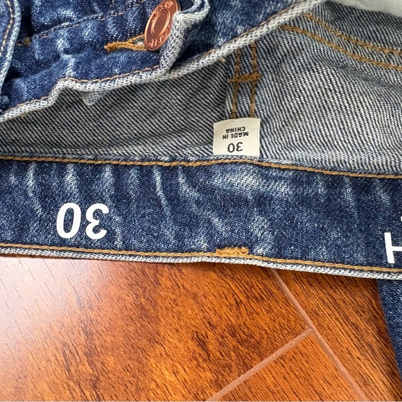 J. Crew Full Length Demi Boot in Kamari Dark Wash Size 30 - Picture 7 of 9